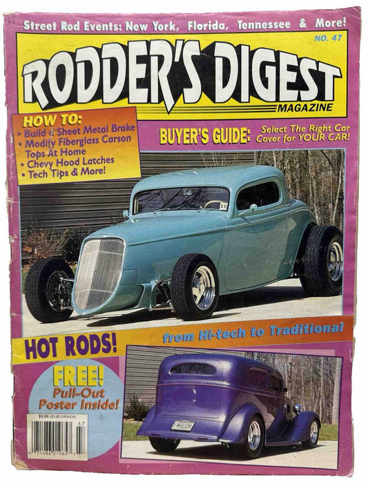 Rodder's Digest No.47 Magazine - In Ok Condition