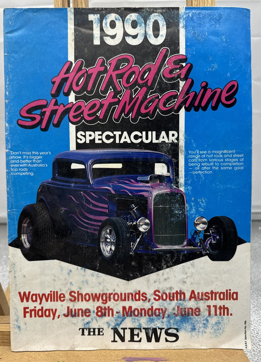Hod Rod & Street Machine June 8th 1990 Magazine - In Ok Condition