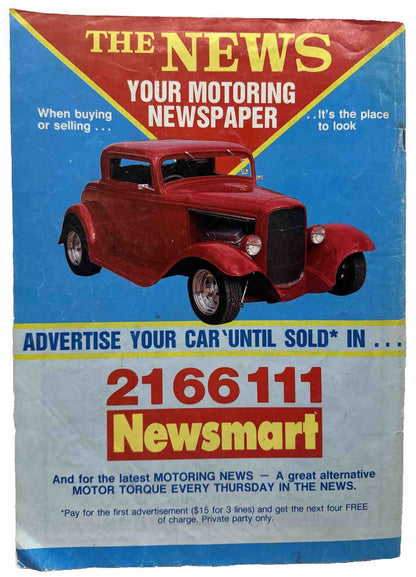 Hod Rod & Street Machine June 8th 1990 Magazine - In Ok Condition