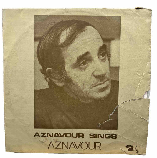 Aznavour Sings - Aznavour - Record In OK Condition 5641