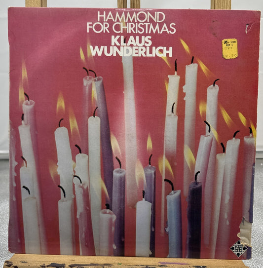 Hammond For Christmas Klaus Wunderlich - Record In OK Condition 5669