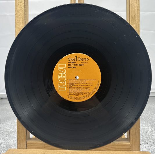 Say It With Music - Peter Nero Record ONLY In OK Condition
