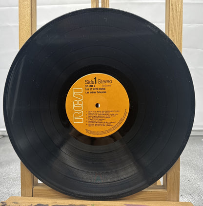 Say It With Music - Los Indios Tabajaras Record ONLY In OK Condition 3997