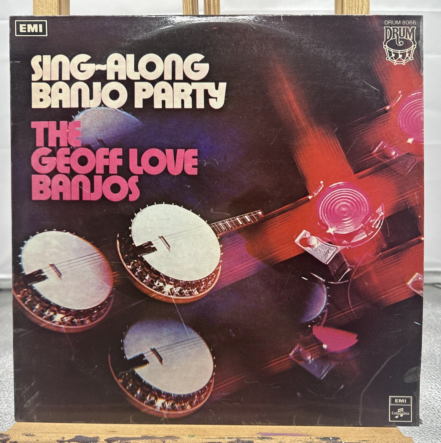 Sing Along Banjo Party - The Geoff Love Banjos - Record In OK Condition 4415