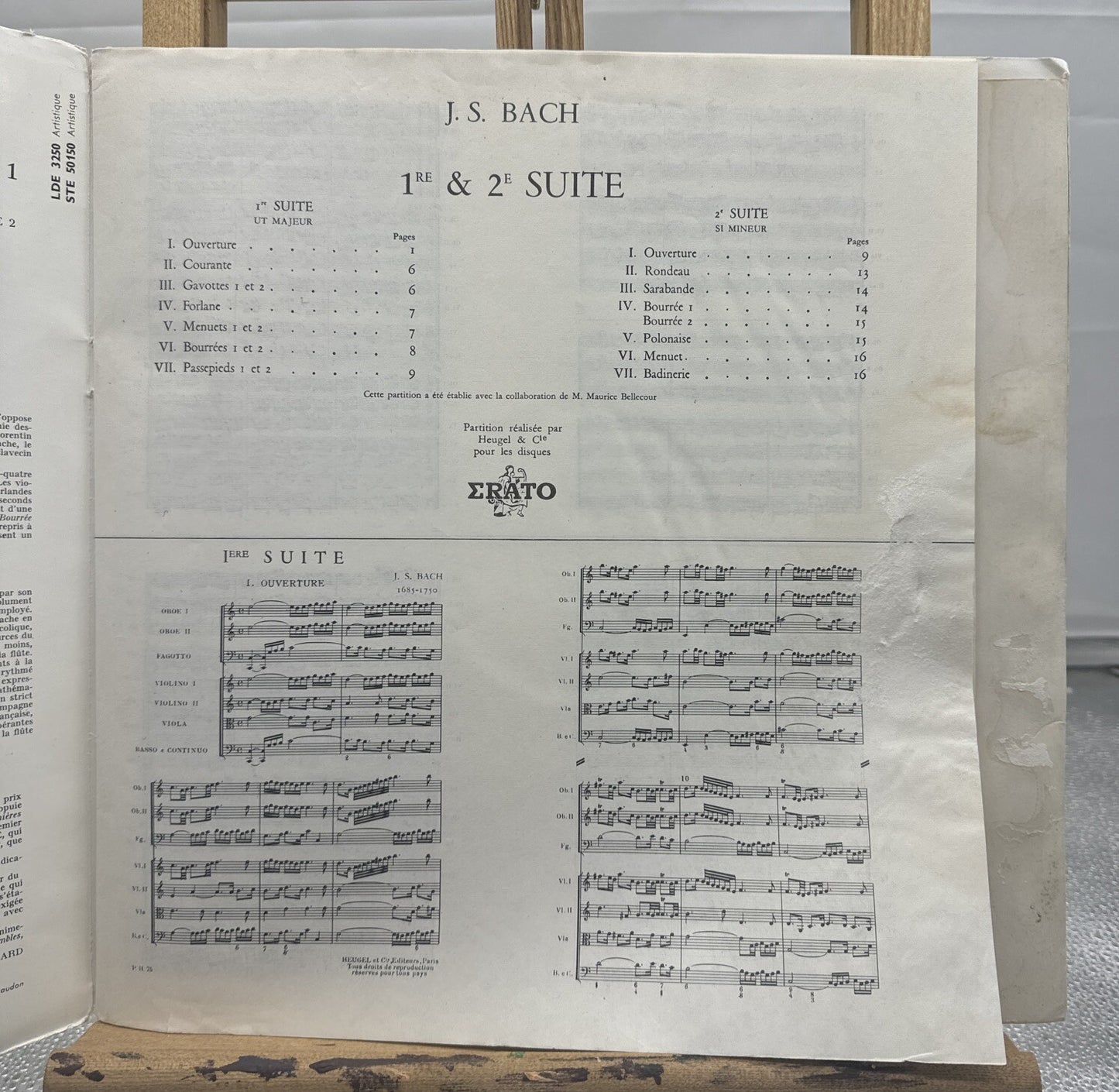 Cinq Suites Pour Orchestre - Record In OK Condition 5640