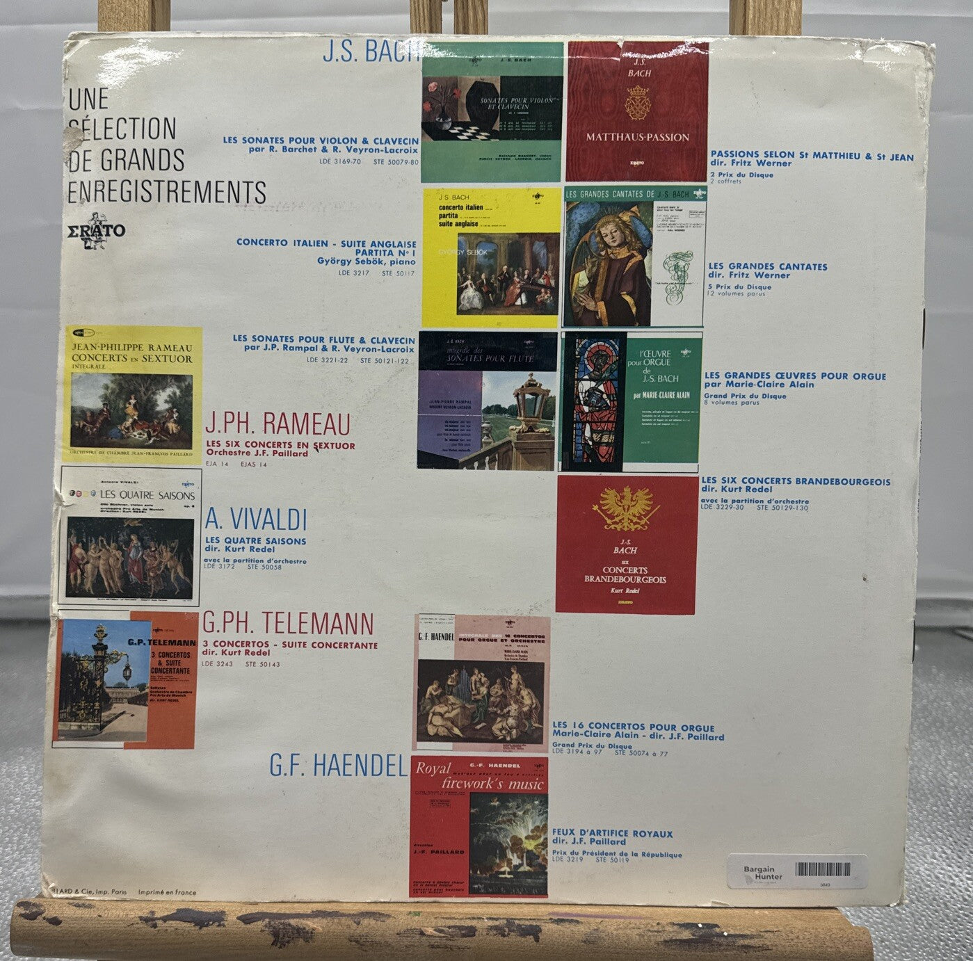 Cinq Suites Pour Orchestre - Record In OK Condition 5640