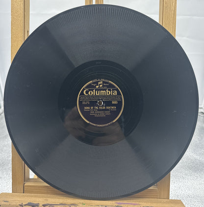 Columbia - Song Of The Volga Boatmen In Russian Record ONLY In OK Condition 4082