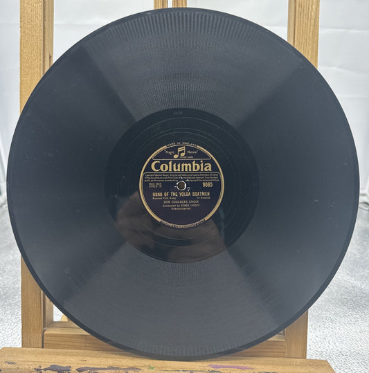 Columbia - Song Of The Volga Boatmen In Russian Record ONLY In OK Condition 4082