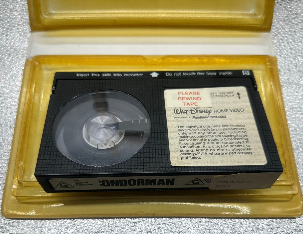 Walt Disney Condorman Beta In Good Condition - 6062