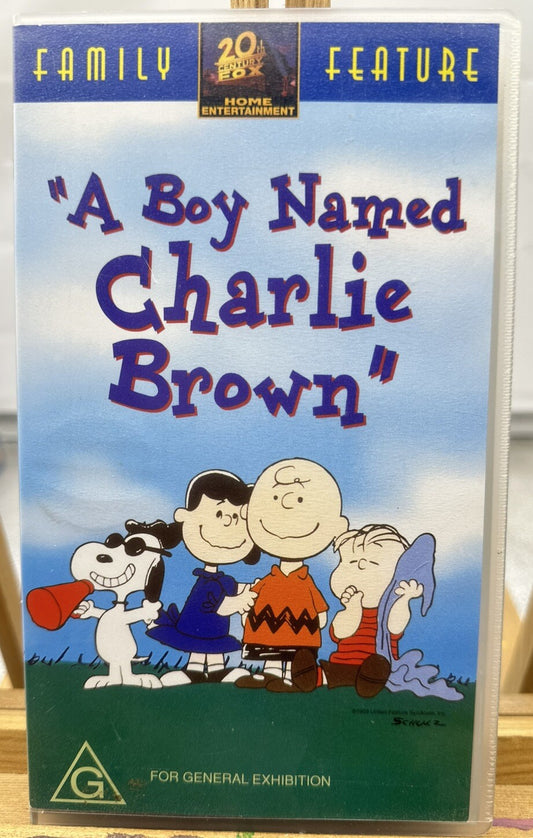 A Boy Named Charlie Brown VHS In Good Condition - 6002