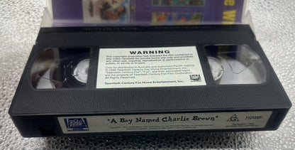 A Boy Named Charlie Brown VHS In Good Condition - 6002