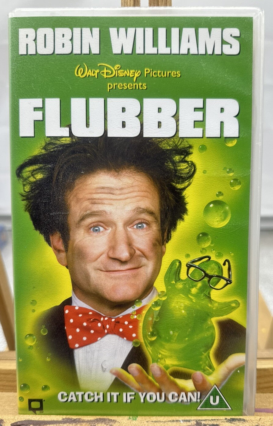 Walt Disney Flubber Starring Robin Williams VHS In Good Condition - 6368