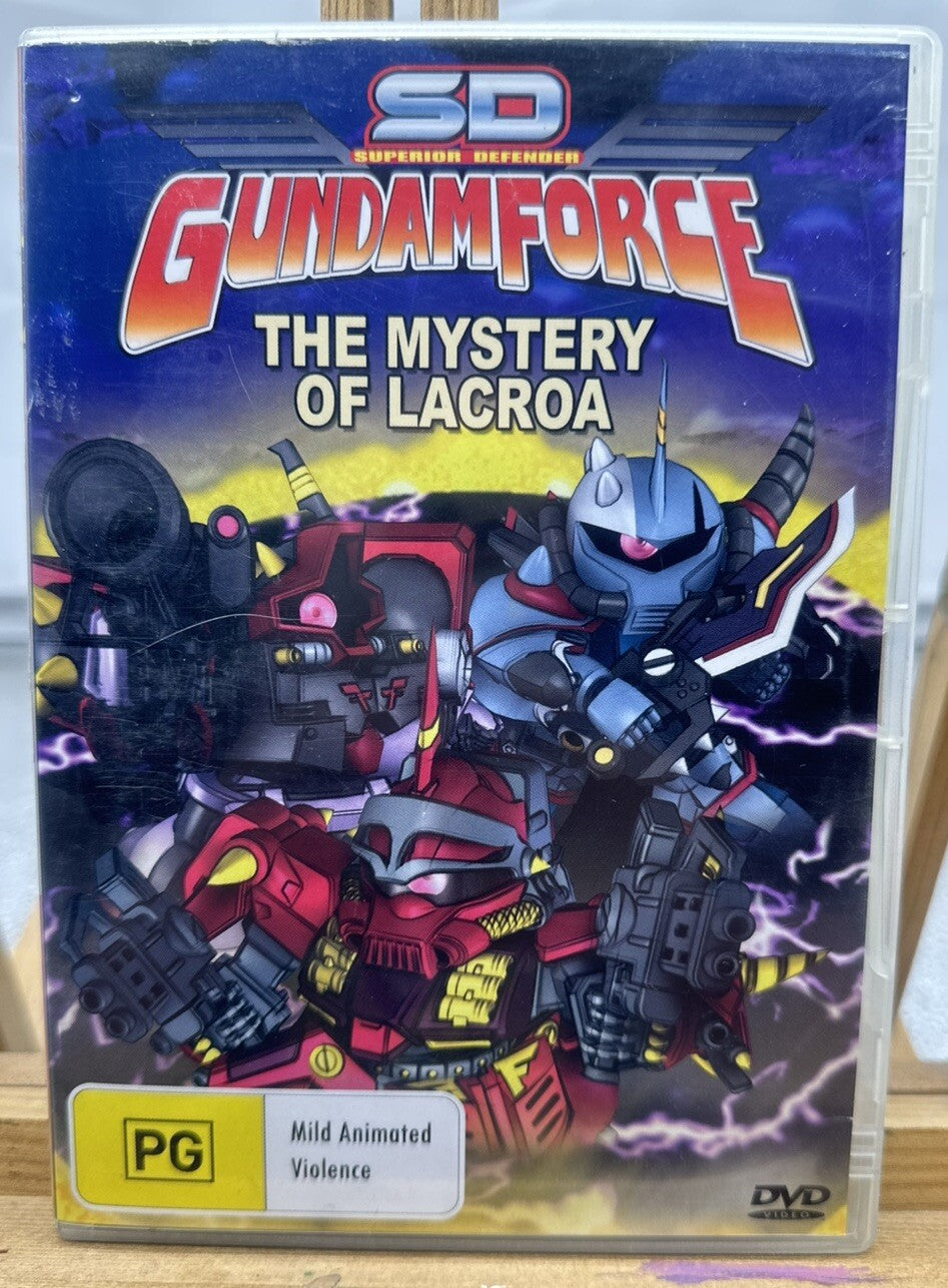 Superior Defender Gundam Force The Mystery Of Lacroa Volume Three DVD In GC 6032