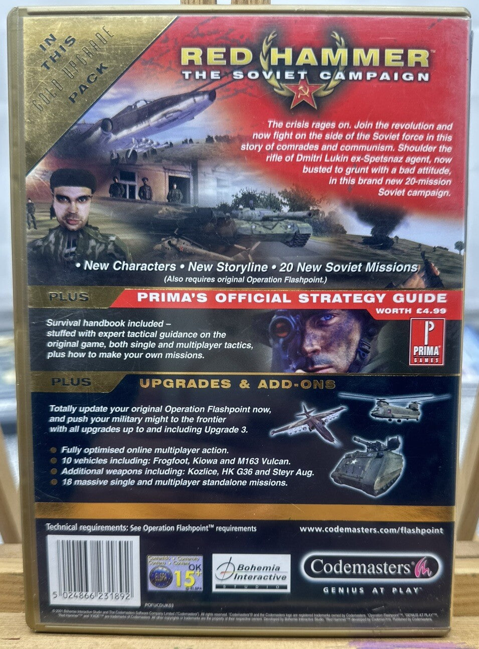 Operation Flashpoint Gold Edition PC Game Complete In Good Condition 6312