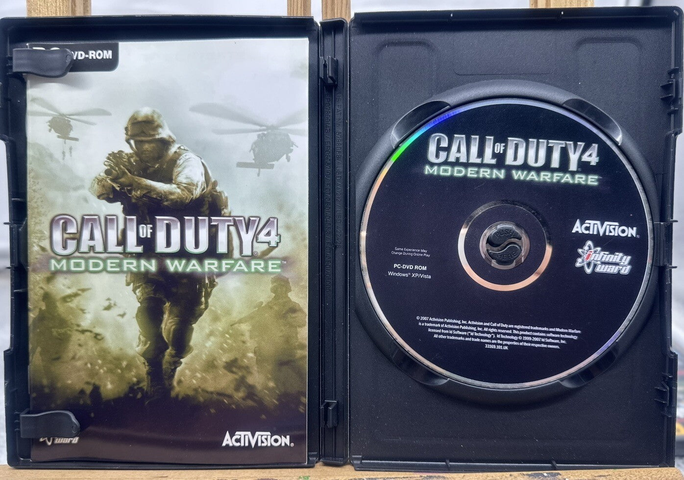 Call Of Duty 4 Modern Warfare PC Game Complete In Good Condition 6275