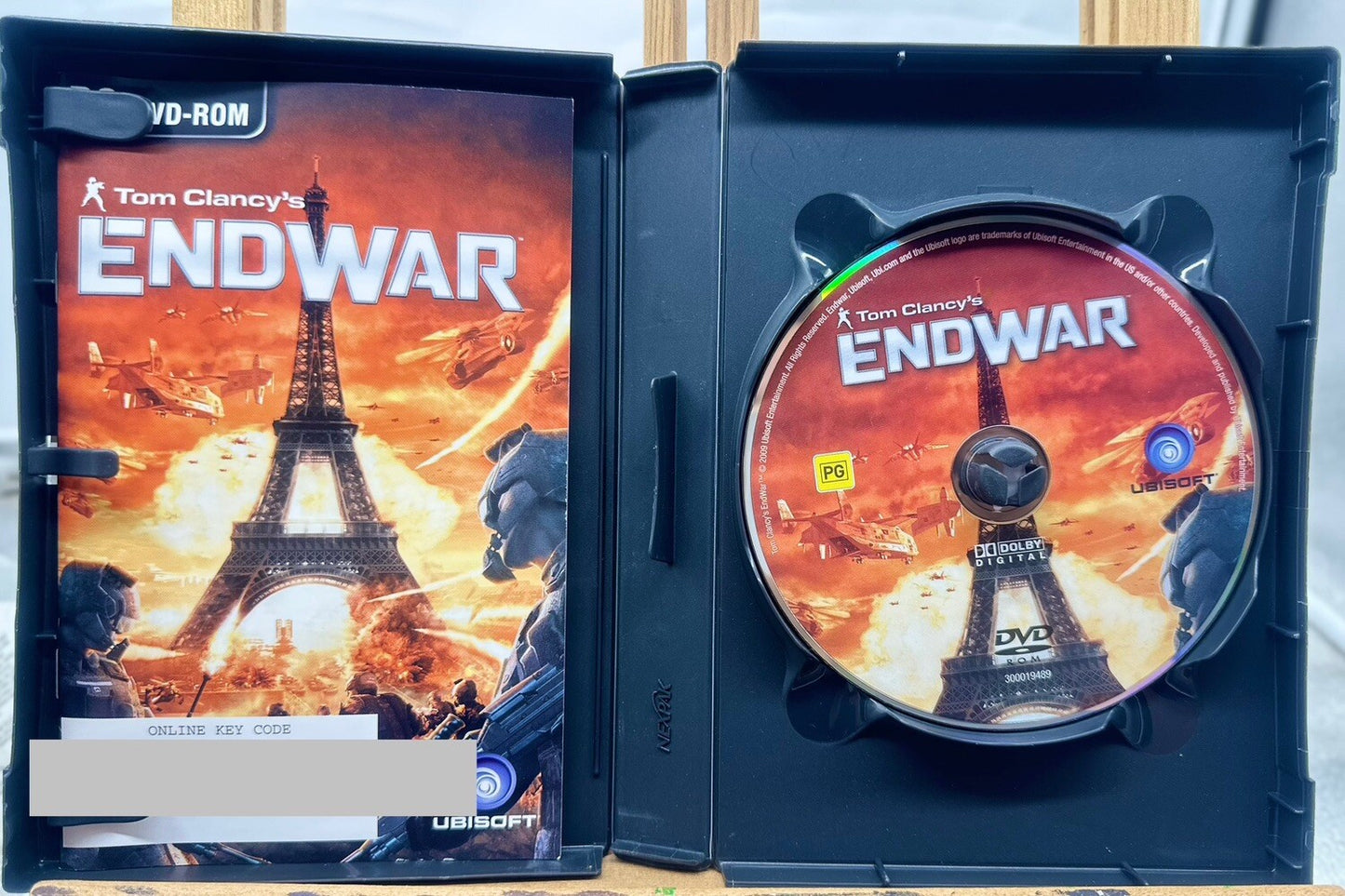 Tom Clancy's EndWar PC Game Complete Good Condition 6012