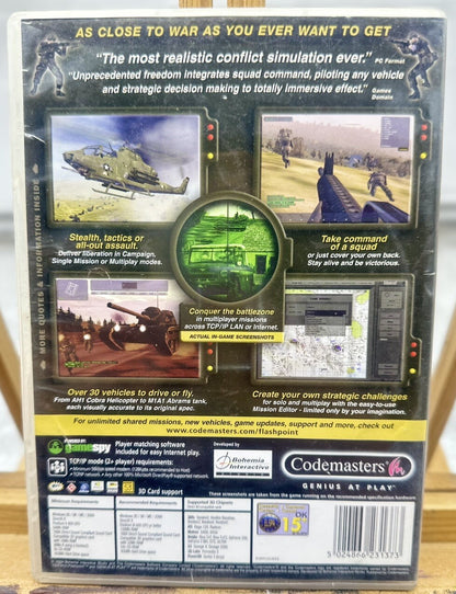 Operation Flashpoint Cold War Crisis PC Game Complete Good Condition 6310