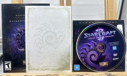 Starcraft 2 Heart Of The Swarm Expansion Pack PC Game Complete Good Cond 6311