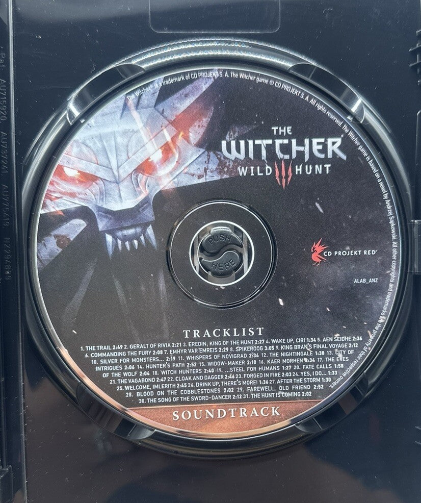 The Witcher Wild Hunt 3 PC Game Complete Good Condition 6018
