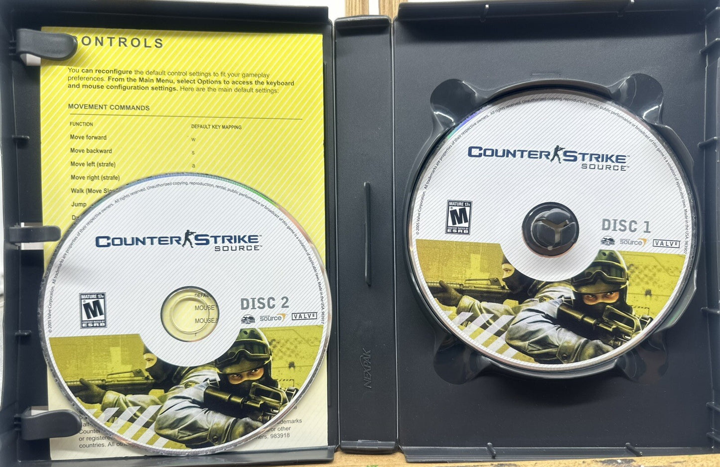 Counter Strike Source PC Game Complete Good Condition 6028