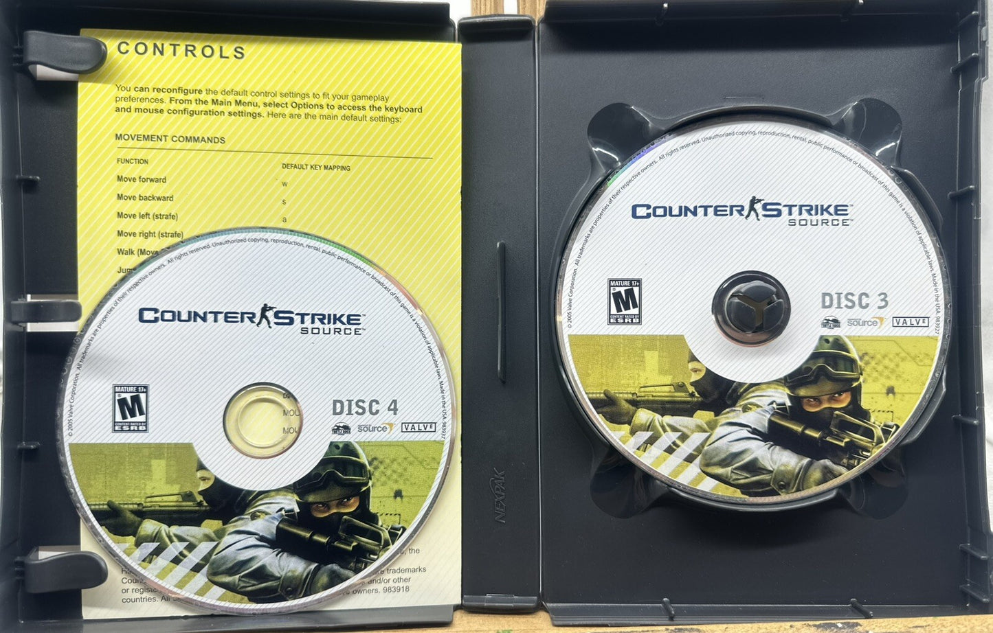 Counter Strike Source PC Game Complete Good Condition 6028