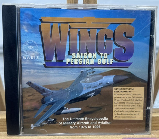 Wings Salicon To Persian Gulf PC Game Good Condition 6039