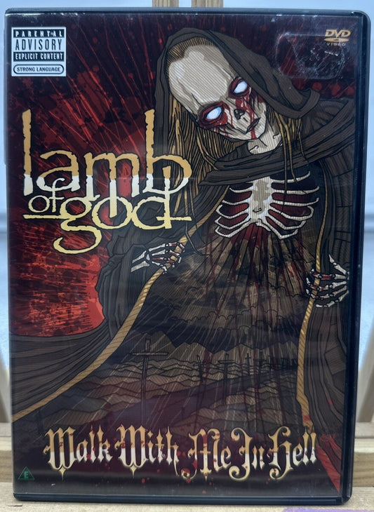 LAMB OF GOD - WALK WITH ME IN HELL DVD In Good Condition 6015