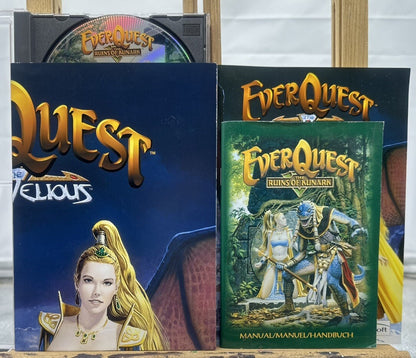 Everquest Deluxe Edition Big Box PC Game Complete Good Condition 6022