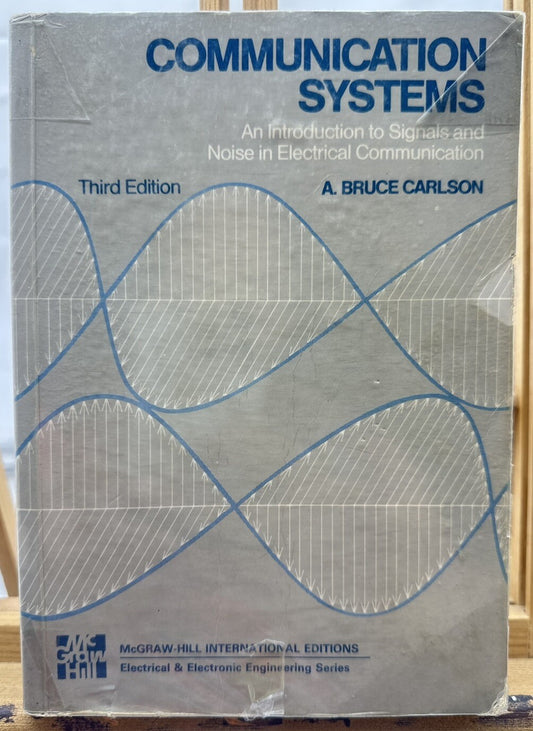Communication Systems Third Edition A. Bruce Carlson In Good Condition 5974