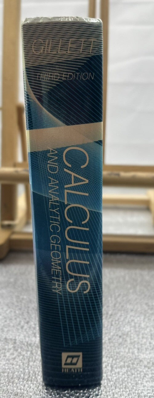 Calculus Third Edition Gillett In Good Condition 6566