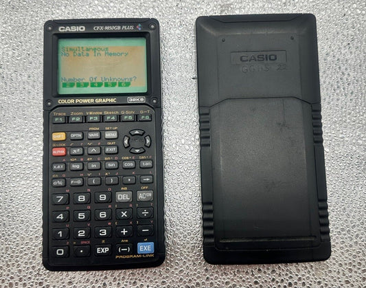 Casio CFX-9850GB Plus Scientific Calculator In Good Condition