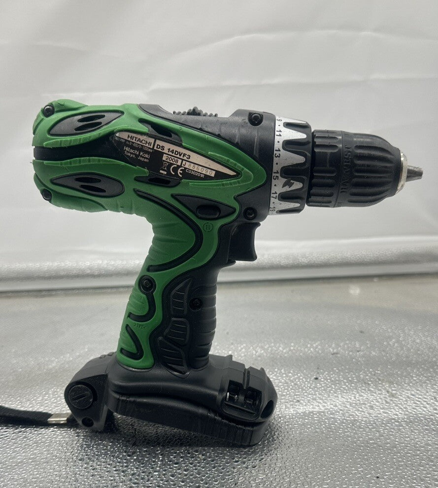 Hitachi 14.4v Drill / Driver DS14DVF3 In Good Condition 5993