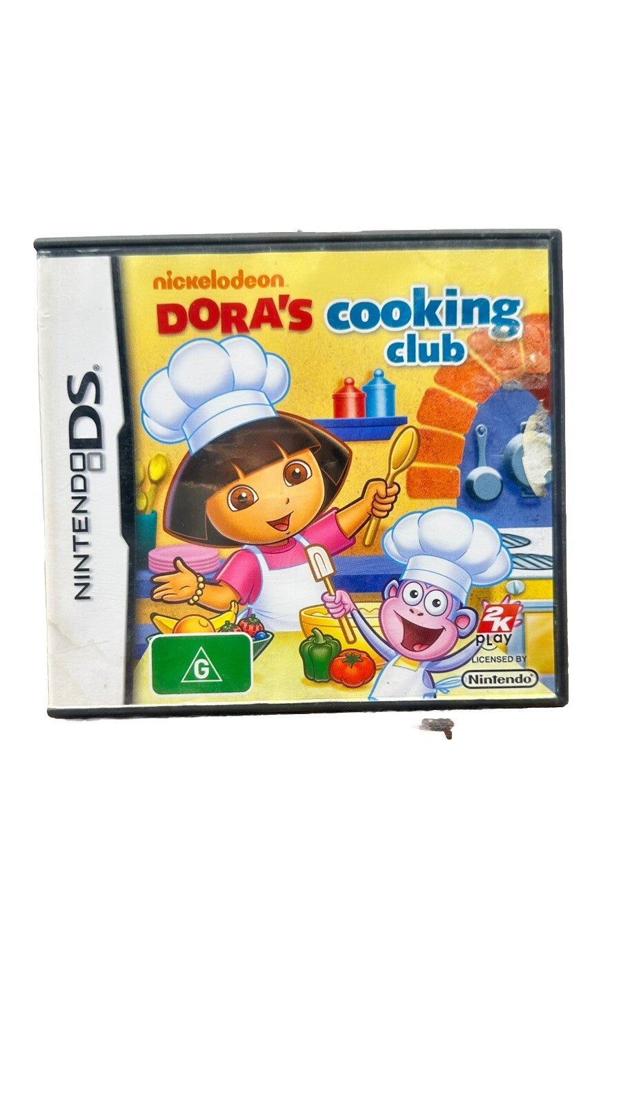 Nickelodeon Dora's Cooking Club Nintendo DS Complete Game 6506