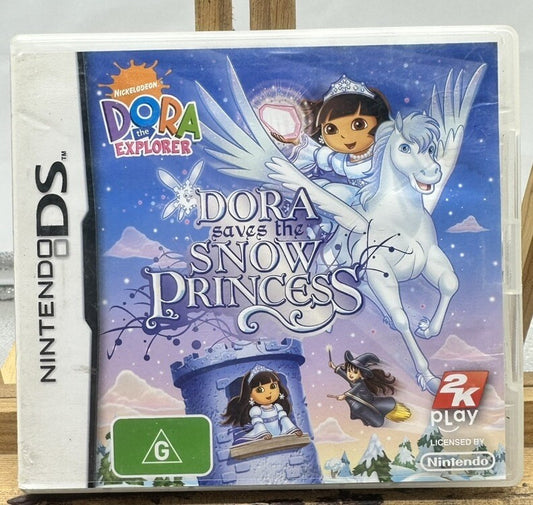Dora Saves The Snow Princess Nintendo DS Complete Game 6509