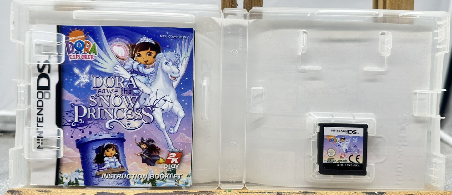 Dora Saves The Snow Princess Nintendo DS Complete Game 6509