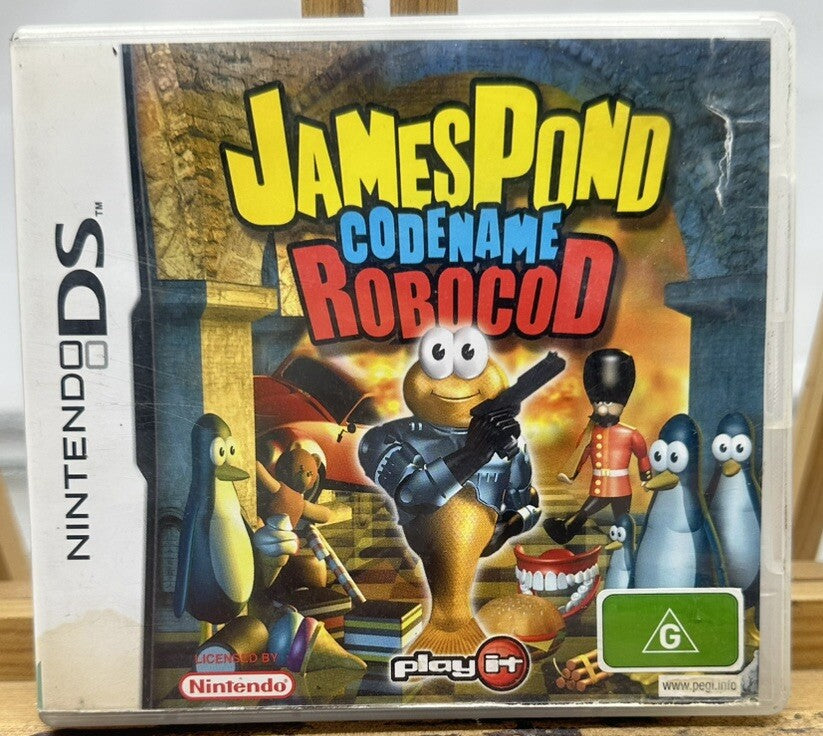 James Pond Codename Robocod Nintendo DS Complete Game 6523