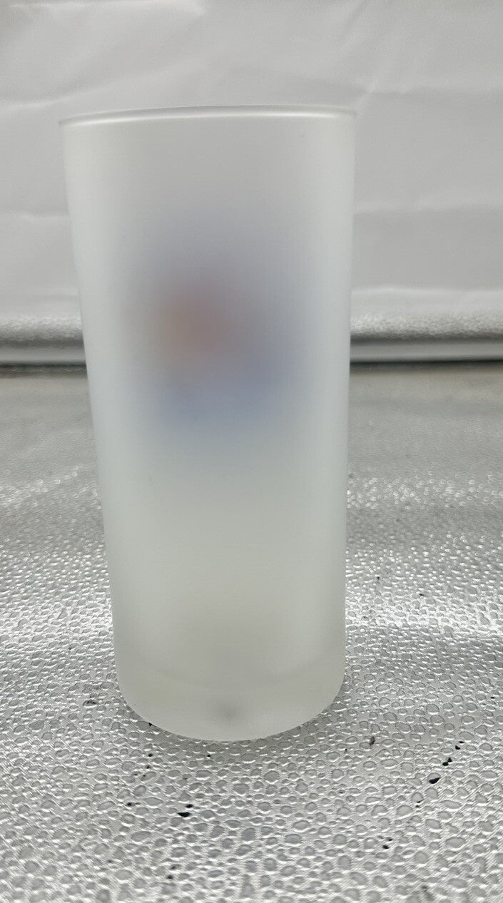 SYDNEY 2000 OLYMPIC GAMES FROSTED GLASS TUMBLER RARE COLLECTABLE