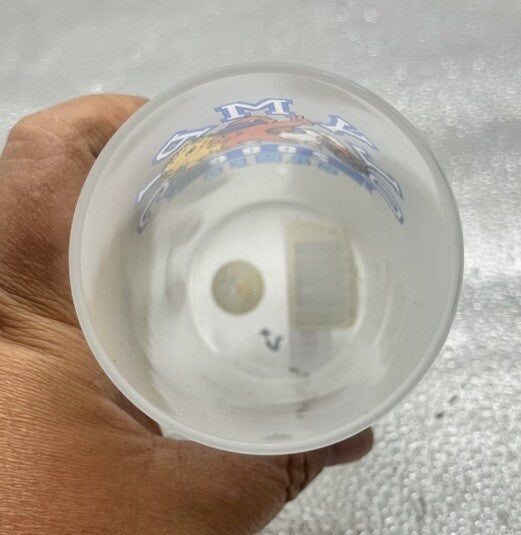 SYDNEY 2000 OLYMPIC GAMES FROSTED GLASS TUMBLER RARE COLLECTABLE