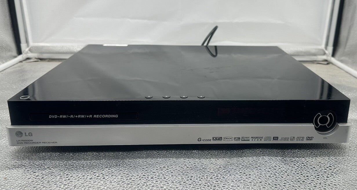 LG DVD Recorder LH-R5500SB No Remote SOLD AS PARTS MISSING KNOB 6042