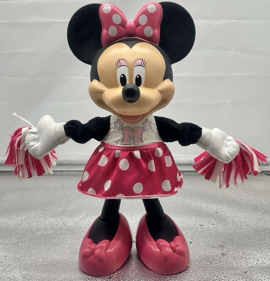 Disney Mattel: Minnie Mouse Talking Animated Cheerleader Dancing Singing 6585