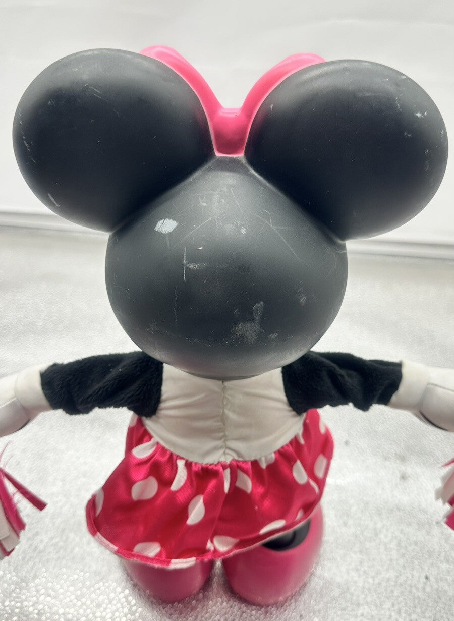Disney Mattel: Minnie Mouse Talking Animated Cheerleader Dancing Singing 6585