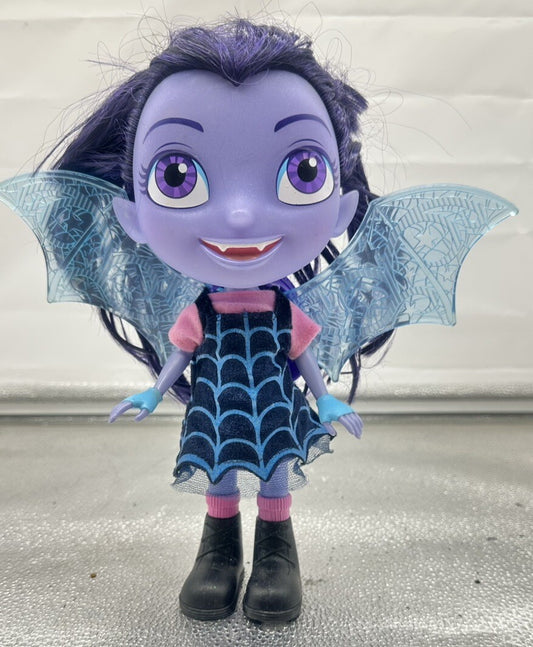 Disney Vampirina Vee talking doll 10' tall talks & Lights up Wings 6380
