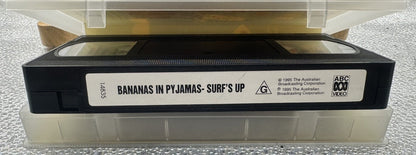 Bananas In Pyjamas Surf's Up VHS In Good Condition - 6473