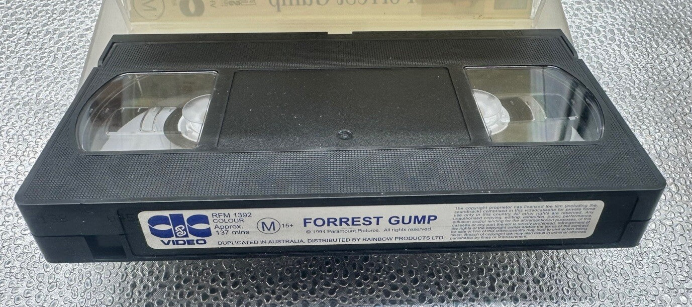 Tom Hanks Is Forrest Gump VHS In Good Condition - 6474