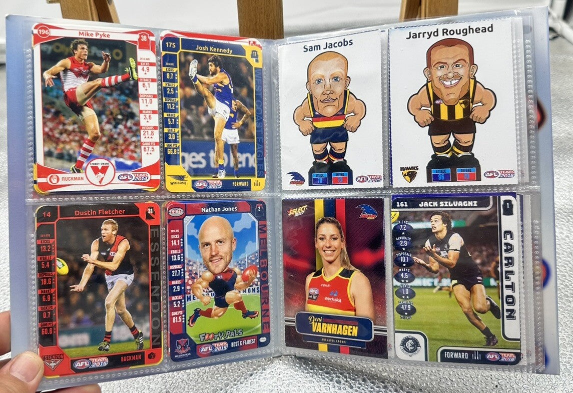 AFL  Best And Fairest 2014 Album Complete In Good Condition 6386