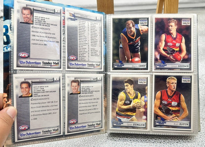 AFL Superstars 2003 Football Collector Card Album In Good Condition 6376