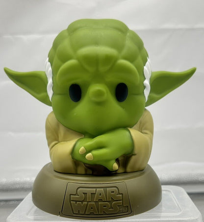 Star Wars Yoda Ooshies Lumies Night Light Kids Bedroom Lamp In Good Cond 6076