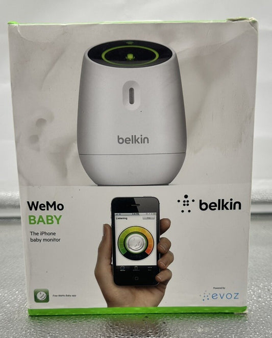 Belkin F8J007 WeMo Baby Monitor for Apple iPhone iPad Touch Never Used M905