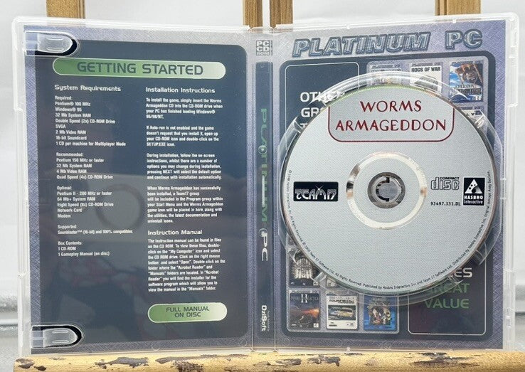 Worms Armageddon PC Game In Good Condition 7990