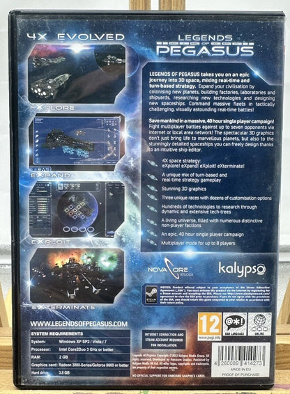 Legends Of Pegasus PC Game In Good Condition 8003